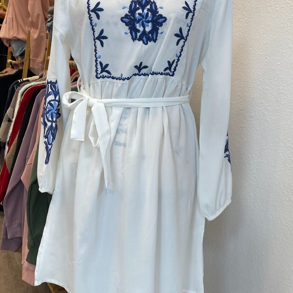 Embroidered dress